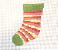 Multiple Stripes Mini Sock