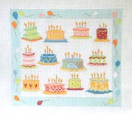 Dozen birthday cakes