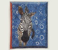 Zebra kisses
