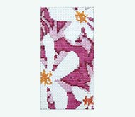 Pink w/ White Blossoms Insert